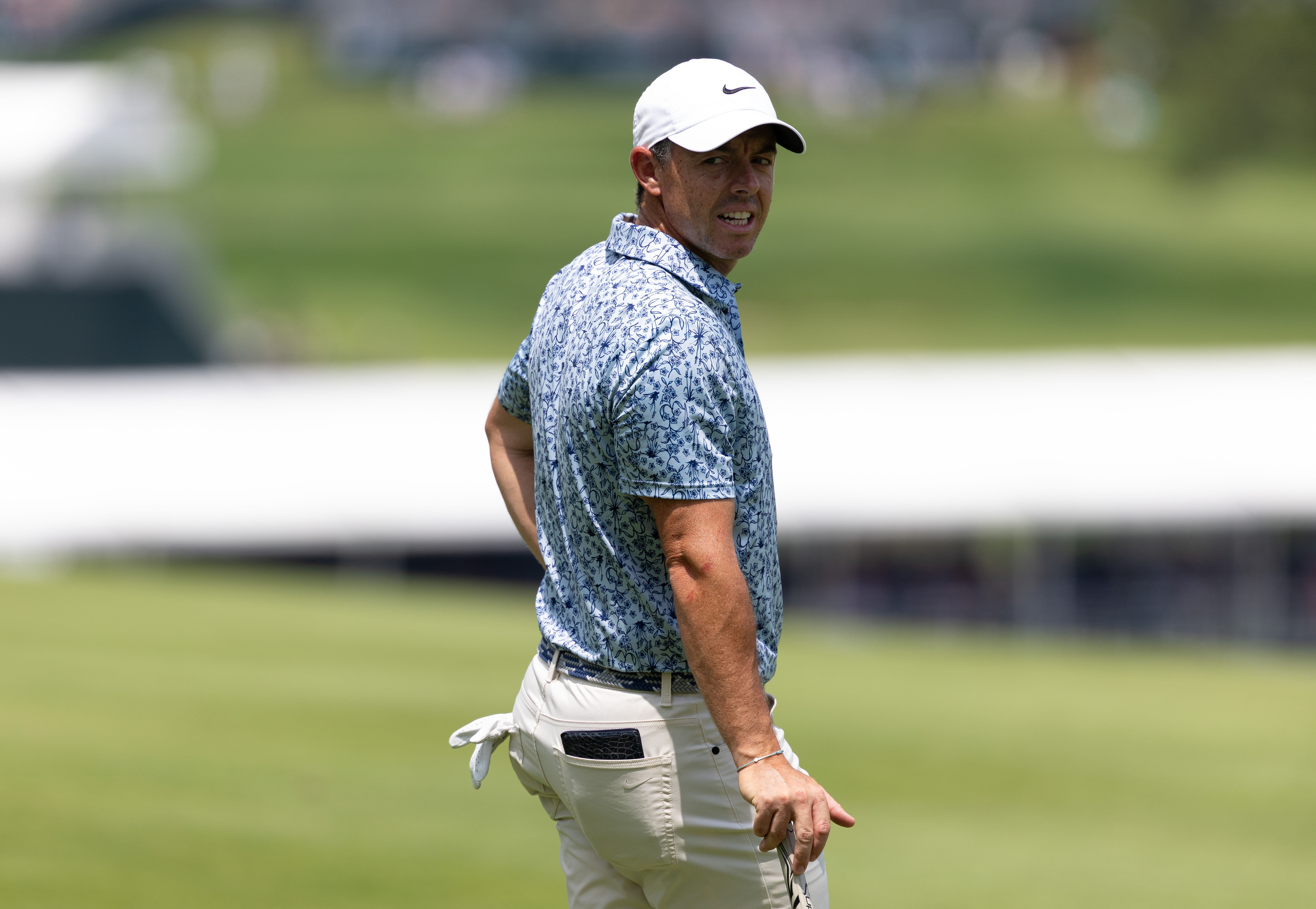 Rory McIlroy struggled (Image via Imagn)